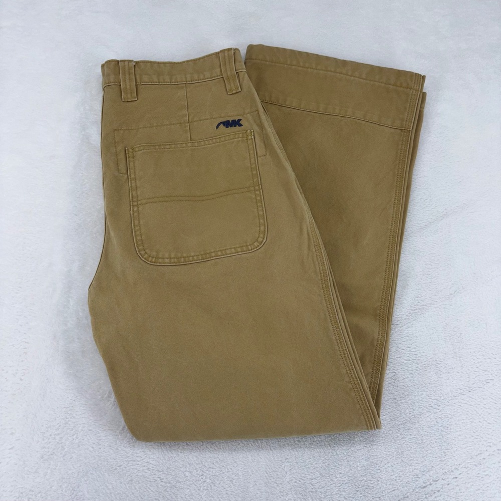 Mountain Khakis Men Original Mountain Pant 33x30 Tan Cotton Canvas Work Trousers